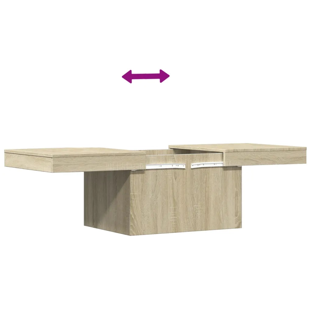 Tavolino da salotto | Tavolino da caff¨¨ | Tavolino da Soggiorno Rovere Sonoma 100x55x40cm Legno Multistrato