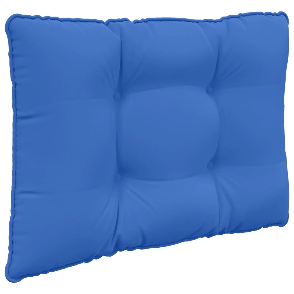 Cuscino per divano da esterno 2 pcs Blu Reale Poliestere