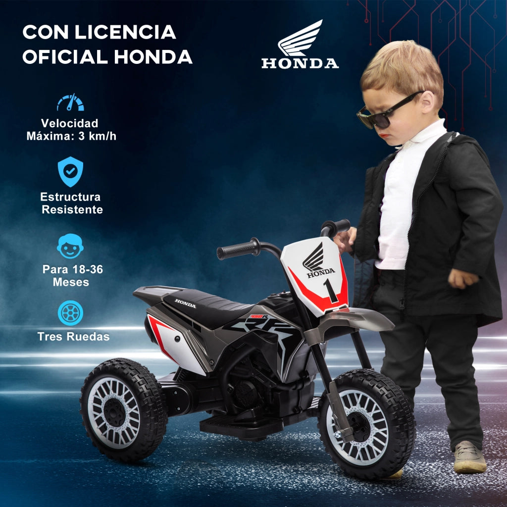 Moto Elettrica Bambini Honda CRF450RL ¨C Xylo ¨C Grigio 71x40,5x43,5 cm