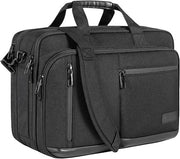 Borsa laptop 17,3 pollici per uomo e donna - borsa impermeabile con tasca RFID e spazio espandibile