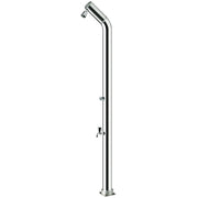 Doccia da Giardino Rubinetto e Lavapiedi ATI Docce UNI-1R Inox Anodizzato