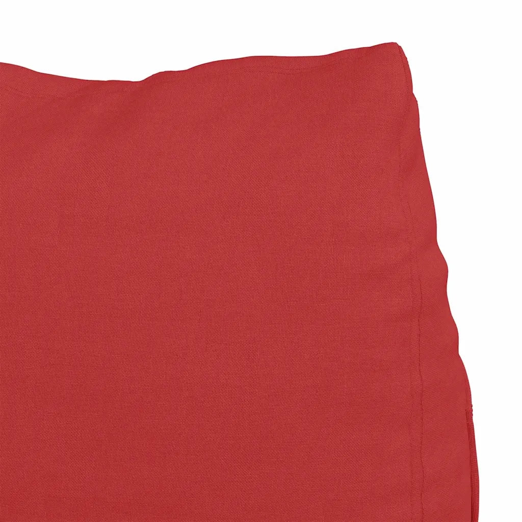 Cuscino per Schiena Rosso 60 x 20 x 50 cm Tessuto 42015043