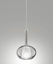 3787-59-126 EDISON  VETRO FUME' D.16CM COMPLETO DI CAVO X KIT LUCI