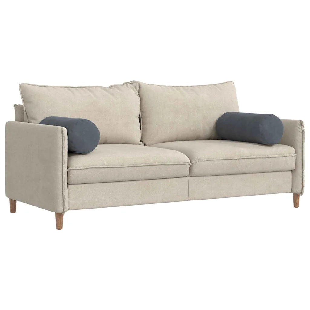 Cuscini a rullo 2 pz | Cuscini per sedie Grigio scuro ? 25 x 70 cm