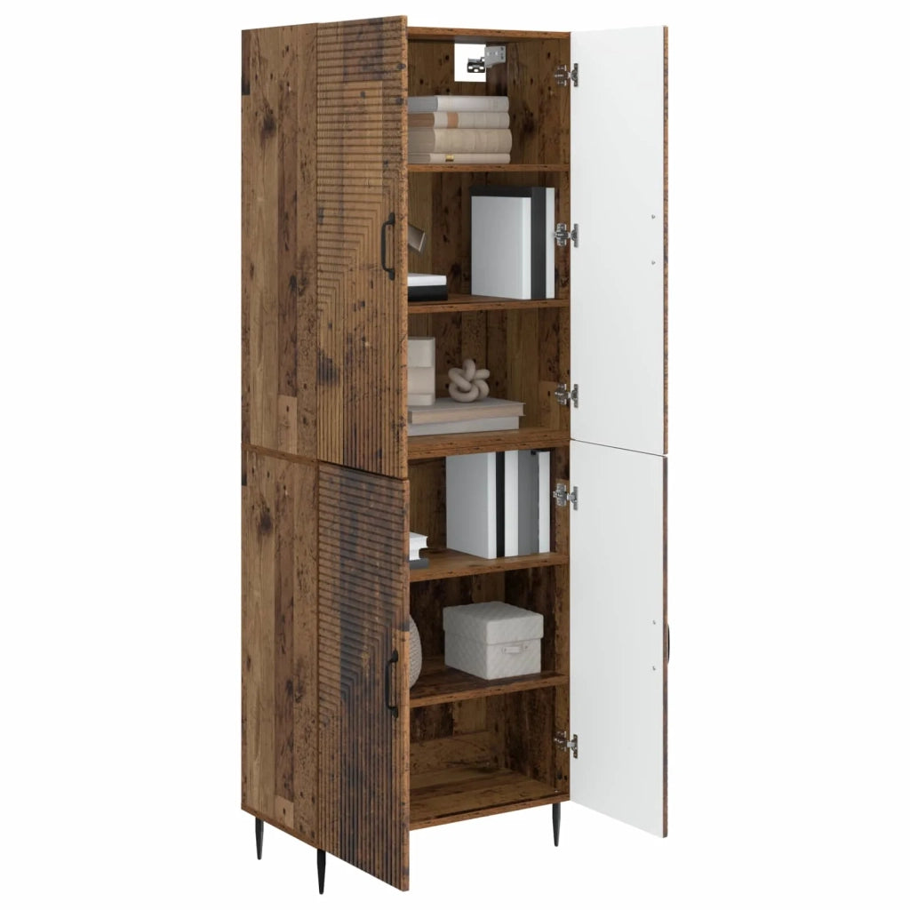 Set di armadi 2 pcs 66 x 34,5 x 89,5 cm Legno ingegnerizzato