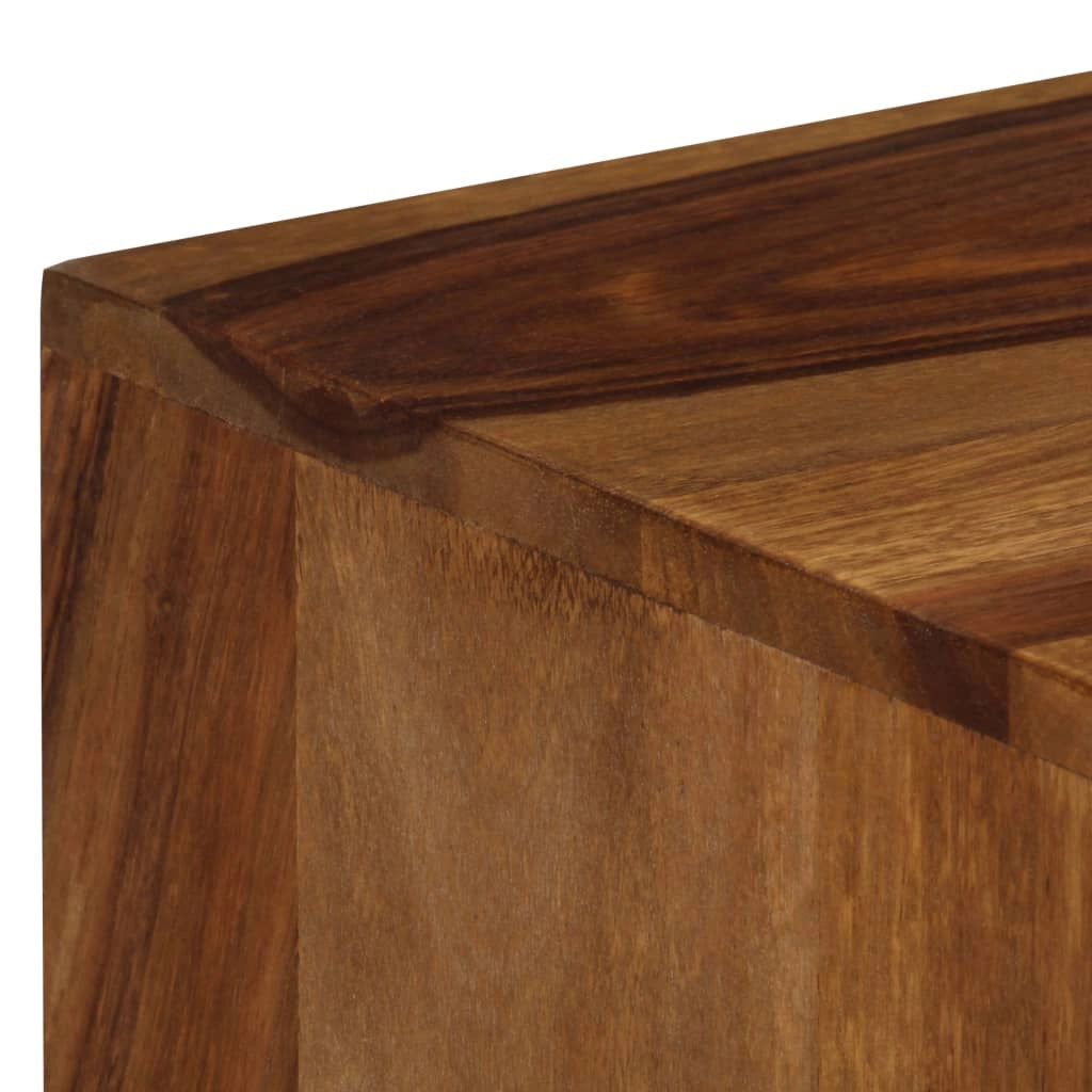 Mobile TV TV buffet dal design pratico 140 cm in legno massello di sheesham 2502071/2