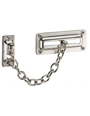 Catena apriporta di sicurezza per porta d'ingresso, Eco, nichelato – THIRARD