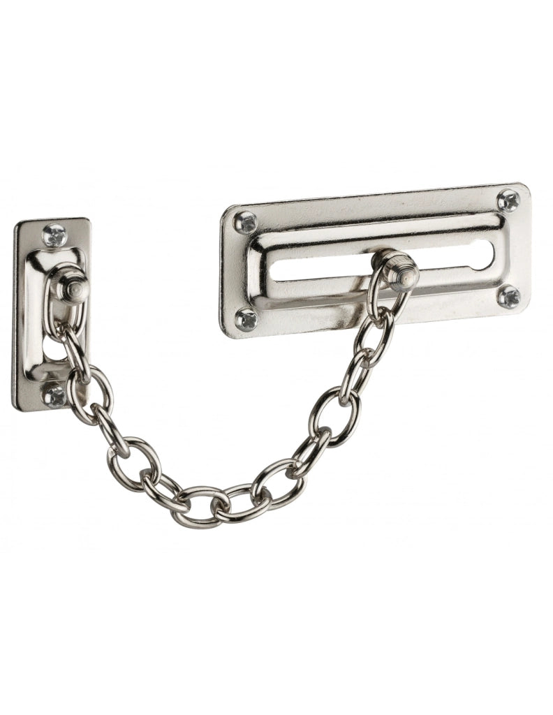 Catena apriporta di sicurezza per porta d'ingresso, Eco, nichelato – THIRARD
