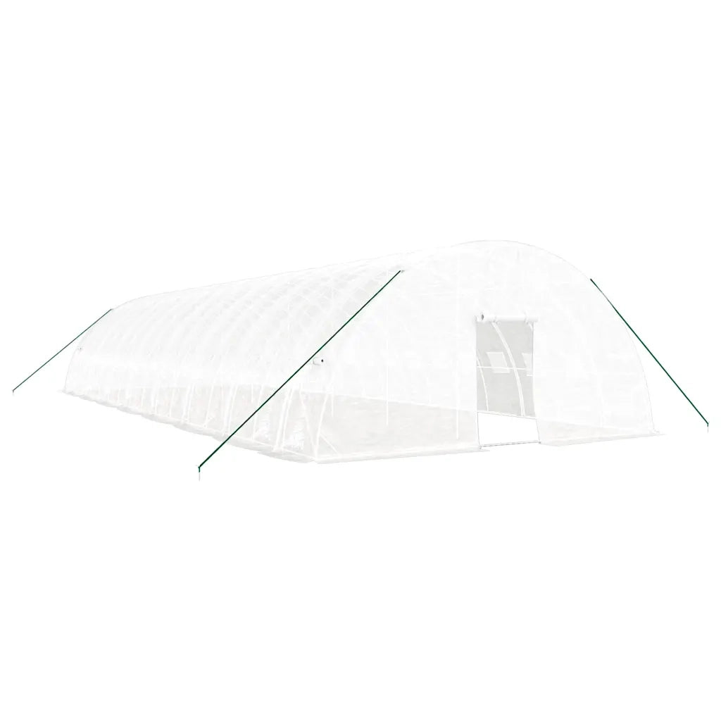 Serra con Telaio in Acciaio Bianco 96 mÂ² 16x6x2,85 mcod mxl 100719