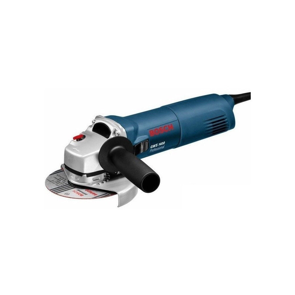 Trade Shop - Bosch Smerigliatrice Angolare Gws 1400 S W 125 Mm Professionale Mola Flessibile -