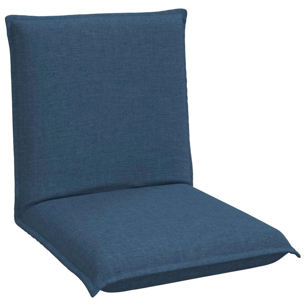 Sedia a pavimento regolabile Blu Tessuto
