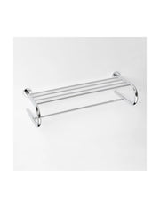 Mensola portasalviette a U OMEGA ottone cromato 65,5x16,5x27cm