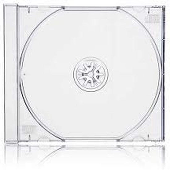 Sostitutore di Cassette CD trasparente - Alta Qualità - Pacco di Macchina - Disponibile in Diverse Colori - Contenitori per CD - Sostituzione Cassette CD