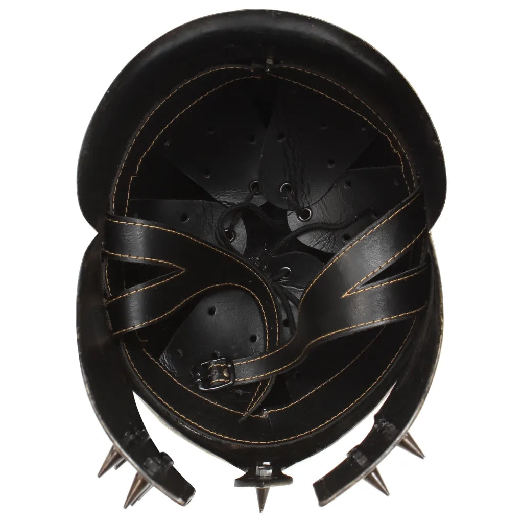 Elmo da Guerriero Greco Antico per LARP in Acciaio Ottone CFW8130603