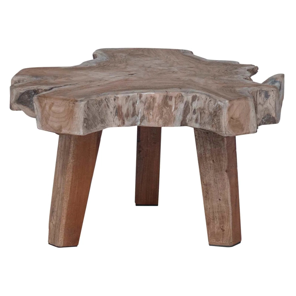 Comodino Marrone 40 x 40 x 25 cm Legno Recuperato Massello 42012359