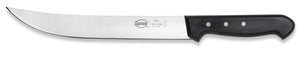 Coltello Scimitarra Lama 23 cm Manico Antiscivolo Sanelli Steak Nero