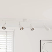 Faretto da soffitto Bianco 70 x 12,5 x 10,5 cm Metallo 4108215
