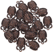 Ferramenta per armatura miniatura 20 pezzi - stile egiziano - decorazione di metallo - materiale duraturo - finitura fine - decorazione per armatura