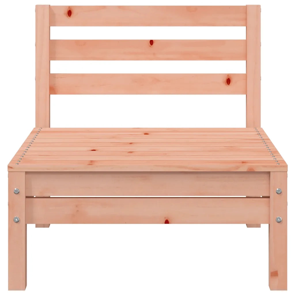 Divano da esterno-Divani Senza Braccioli da Giardino 4pz Legno Massello Douglas