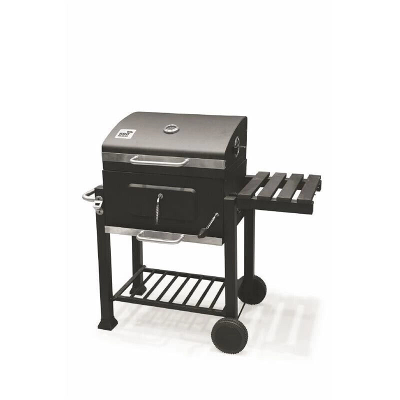 BARBECUE RETTANGOLARE DE LUXE CON COPERCHIO 116 X 56 X H109