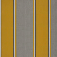 Tenda da Sole Barra Quadra 400x300 cm Tessuto in Acrilico Masi Riga Gialla