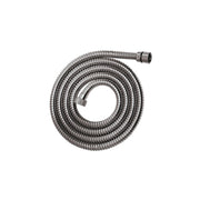 Flessibile doccia in acciaio cm 200 cm doppia aggraffatura, cromato