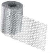 Blocco pioggia e foglie per tetto - 6,1 m - Rullo in alluminio - Facile da installare - Materiale di alta qualità - Protezione dal danno causato dalla pioggia e dalle foglie