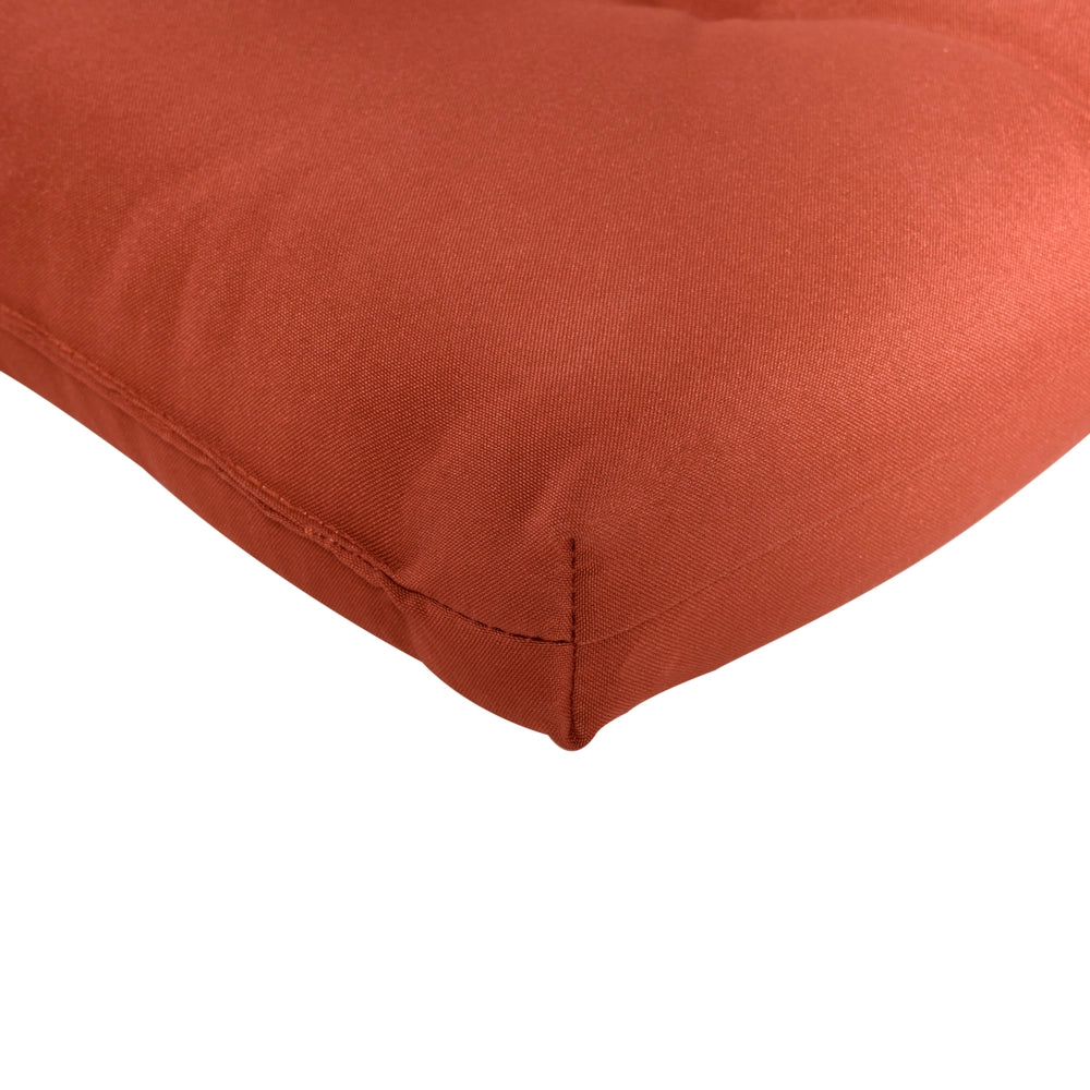 Cuscino per lettino prendisole con poggiatesta per lettino solare Resistente ai raggi UV Rosso esterno bordo piscina