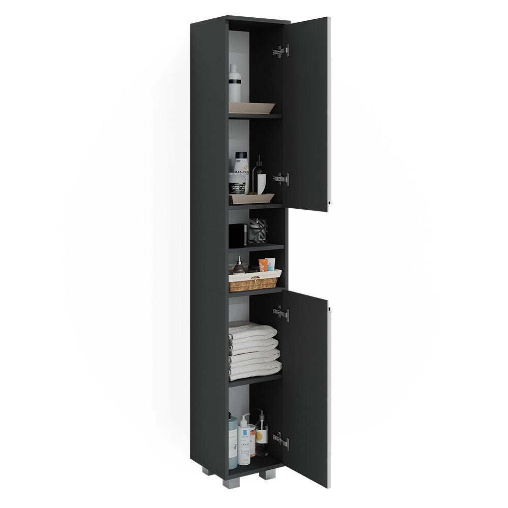 Vicco Mobile bagno alto Bianco 30 x 190 cm