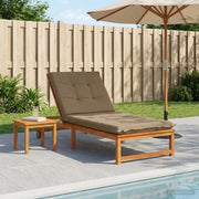 Cuscino per Lettino GEMERT 100% Poliestere Tortora 947424