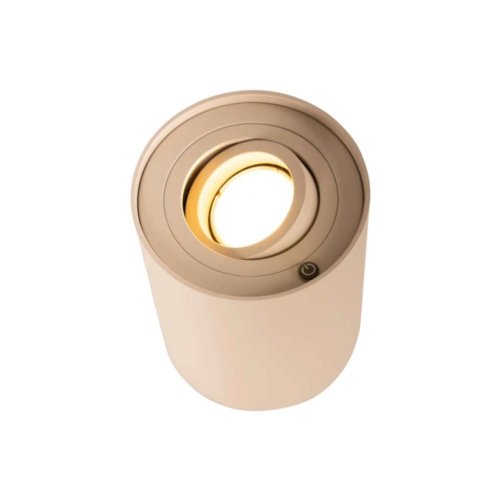 Lampada da tavolo TUBE taupe GU10 dimmerabile Lucide