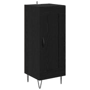 Credenza | Madia | Buffet da pranzo | Armadio da pranzo Rovere Nero 34,5 x 34 x 90 cm