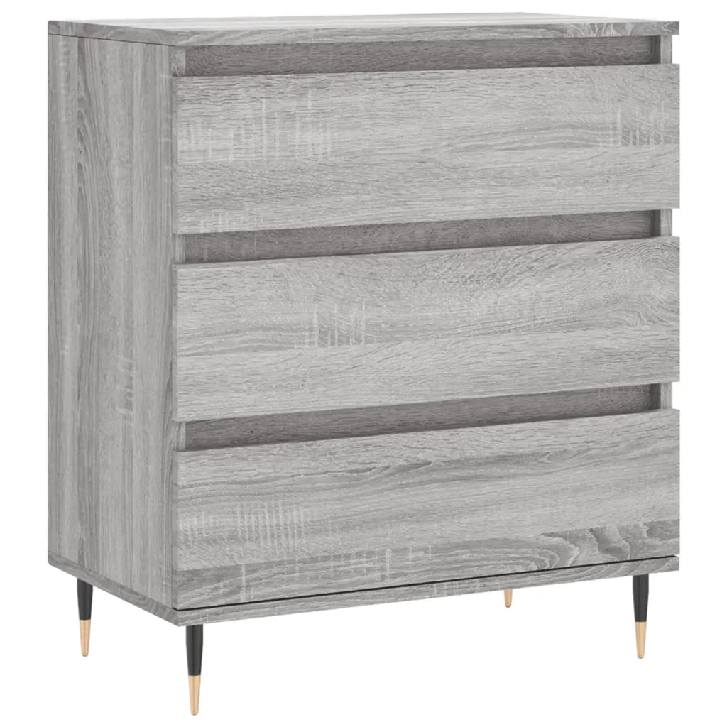 Credenza | Madia | Buffet da pranzo | Armadio da pranzo Grigio Sonoma 60x35x70 cm in Legno Multistrato