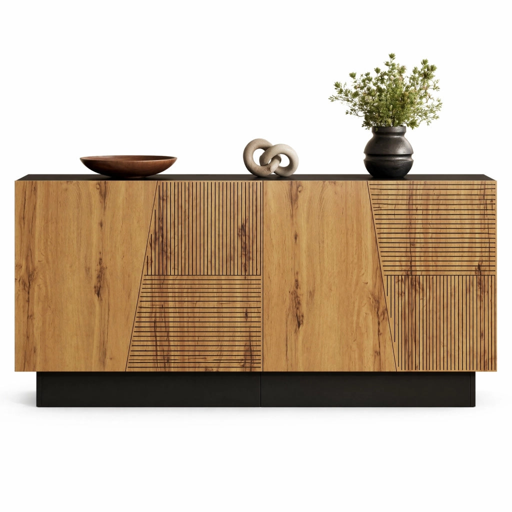 Sideboard moderno 160 cm con ampio spazio
