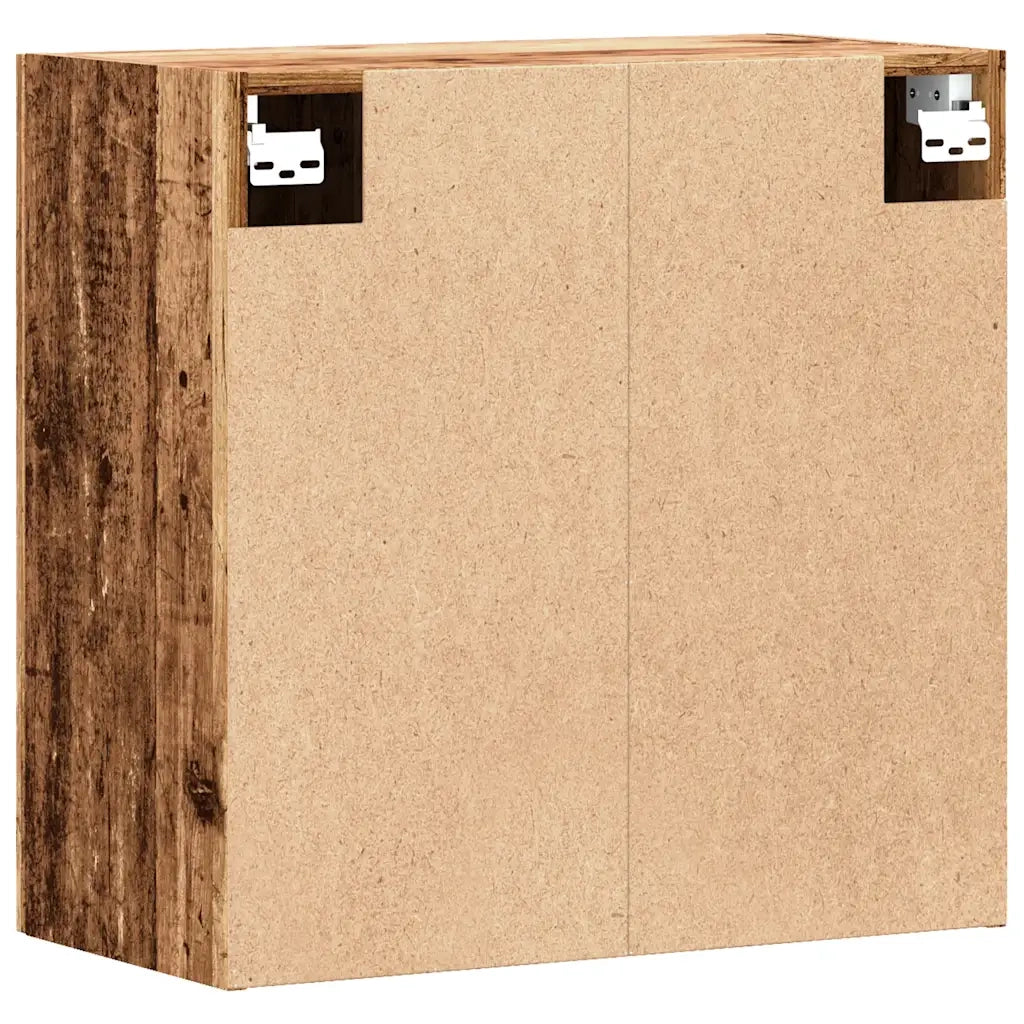 Armadietto a Muro Legno Vecchio 60x31x60 cm in Truciolato