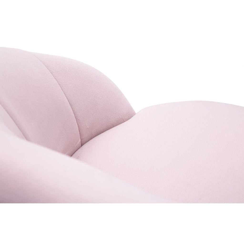 Sgabello Alto VKH431, Rosa, Metallo, 55x56x104 cm