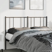 Testiera di Ricambio in Metallo Nero 150 cm 352514