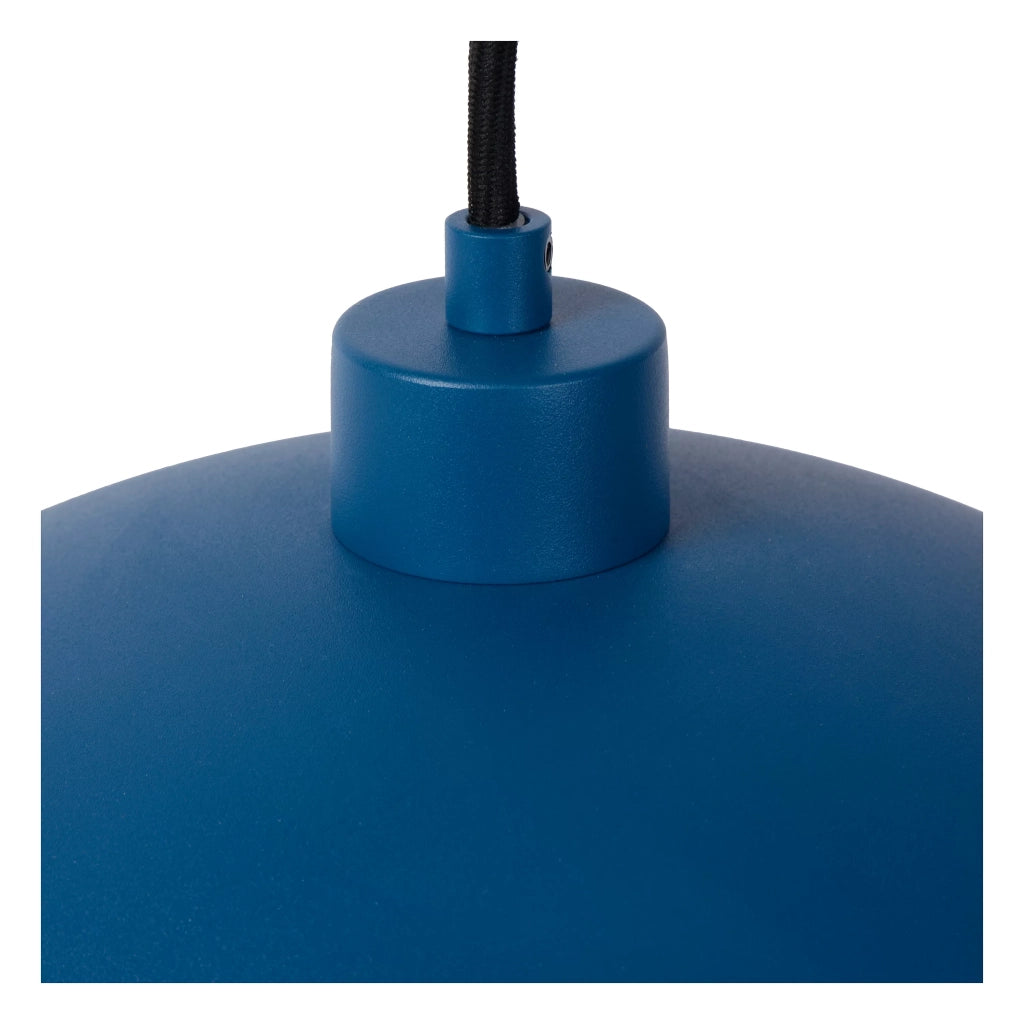 Lampada a sospensione Siemon Ø40 blu oro E27 Lucide