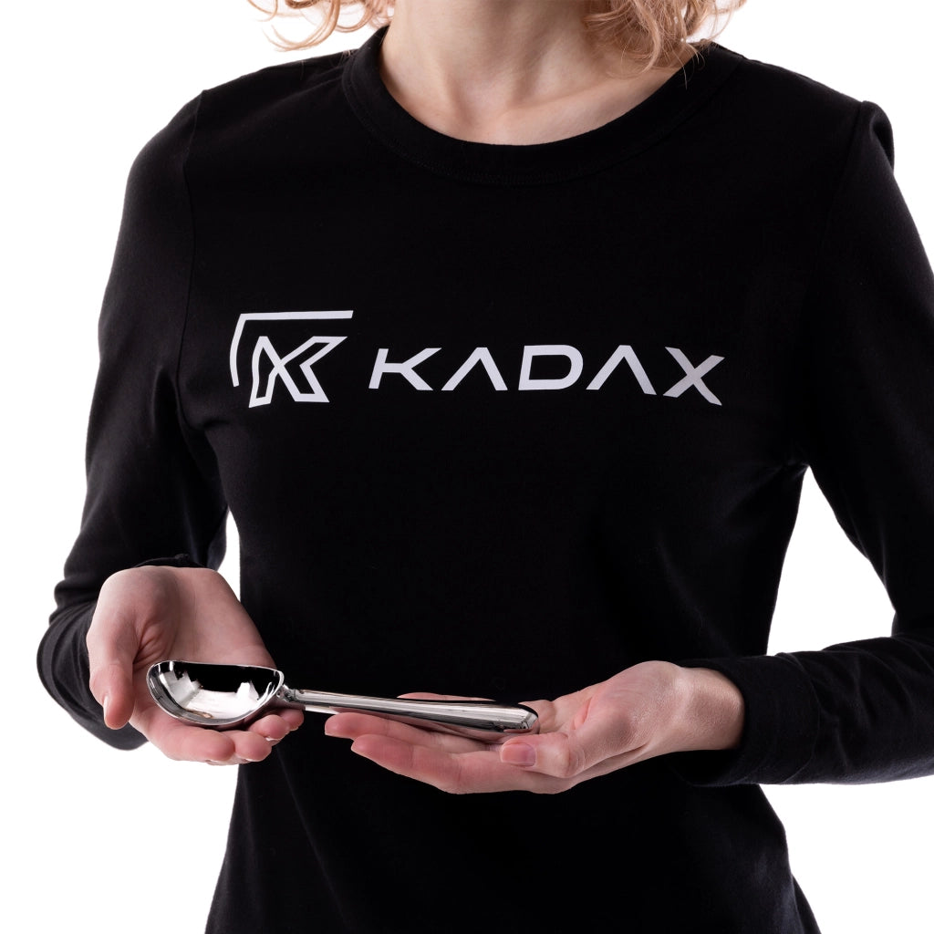 Paletta per gelato KADAX, paletta per patate e riso, cucchiaio da portata in acciaio