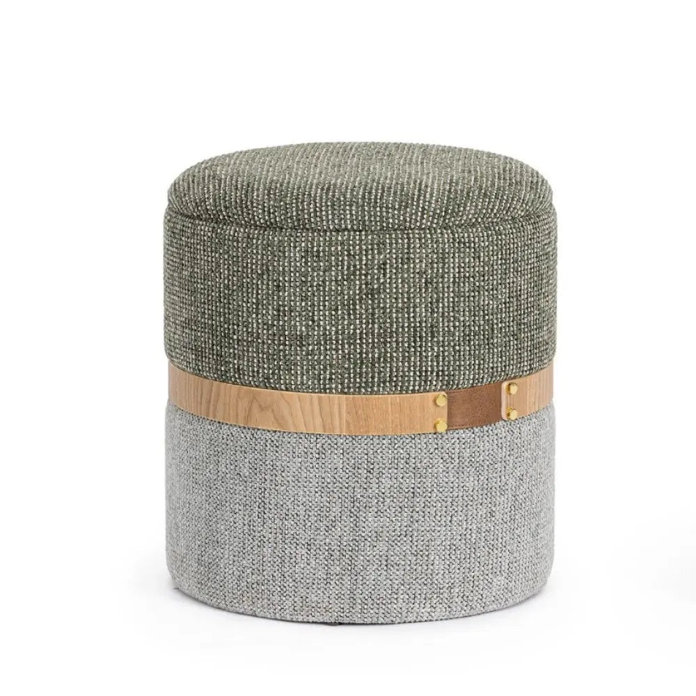Pouf contenitore Tanya Fog L  ø40x44 h
