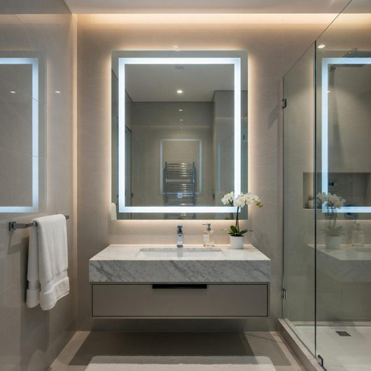 Specchio illuminazione led 60x80 cm mod. AURELIO