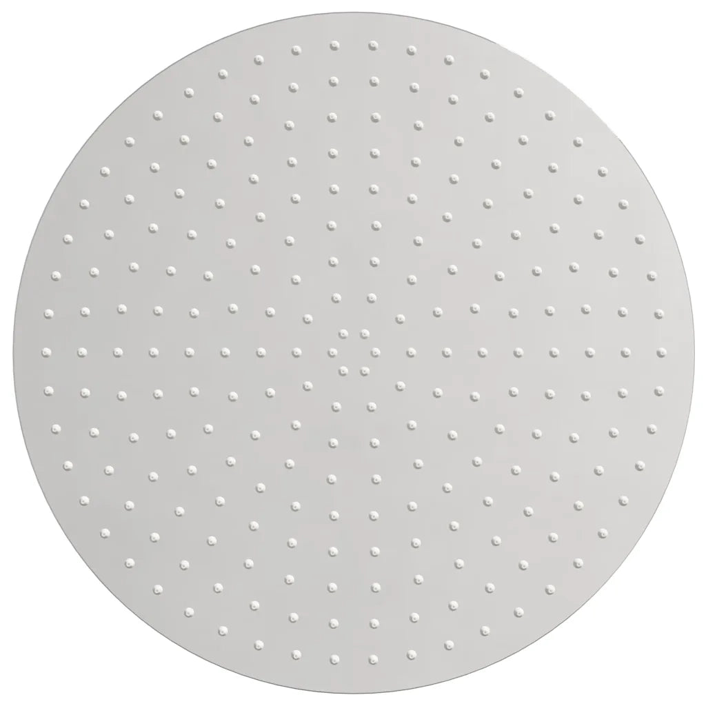 vidaXL Testa Doccia a Pioggia in Acciaio Inox 304 40 cm Rotonda