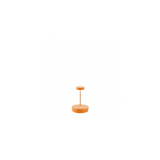 Lampada a led da tavolo Swap mini pro Arancio ricaricabile e dimmerabile