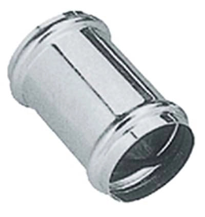 MANICOTTO CANOTTO CR - OTTONE CROMATO MM 26 CM  6 + ORING- 10 pezzi