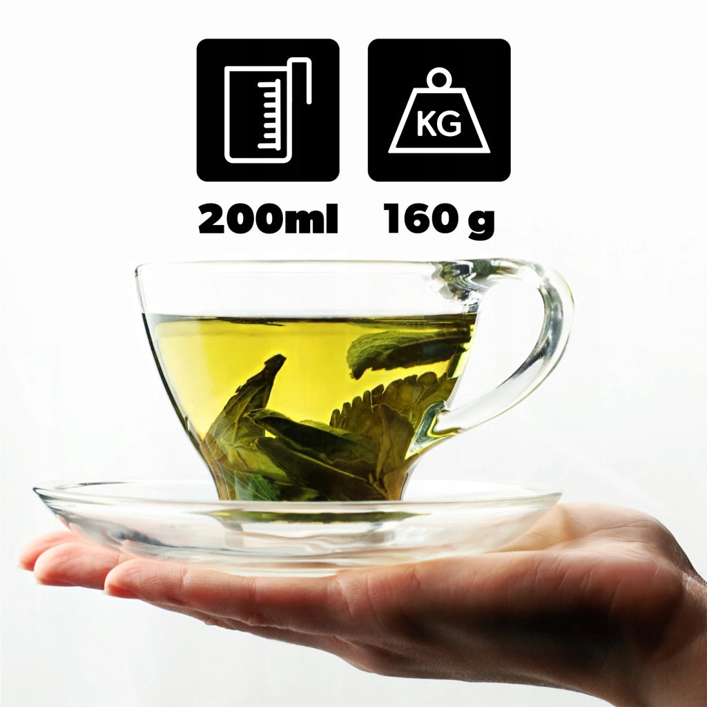 Set di 2 tazze e piattini da caffè/tè KADAX da 200 ml.