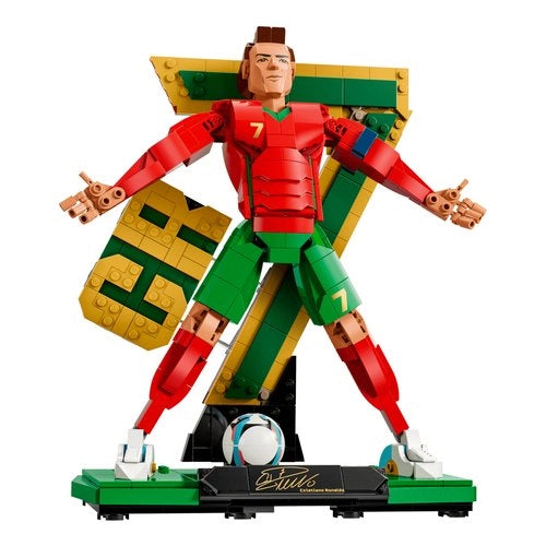 Costruzioni lego 43016 editions cristiano ronaldo leggenda del calcio