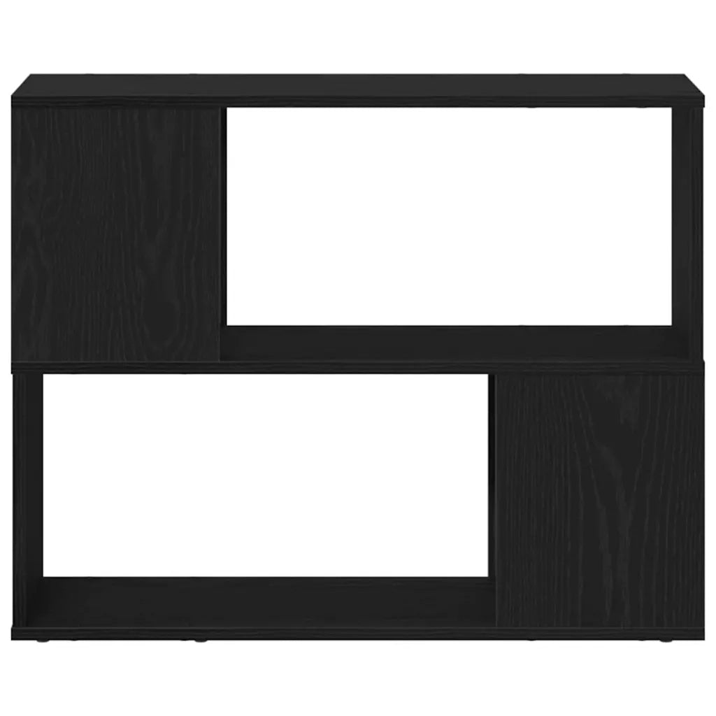 Set mobile TV Rovere Nero 80 x 24 x 63 cm Legno multistrato 862695