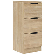 Buffet credenza cassettiera armadio mobile contenitore organizer cucina soggiorno rovere Sonoma 30 x 30 x 70 cm legno ingegnerizzato marrone 02_0031500