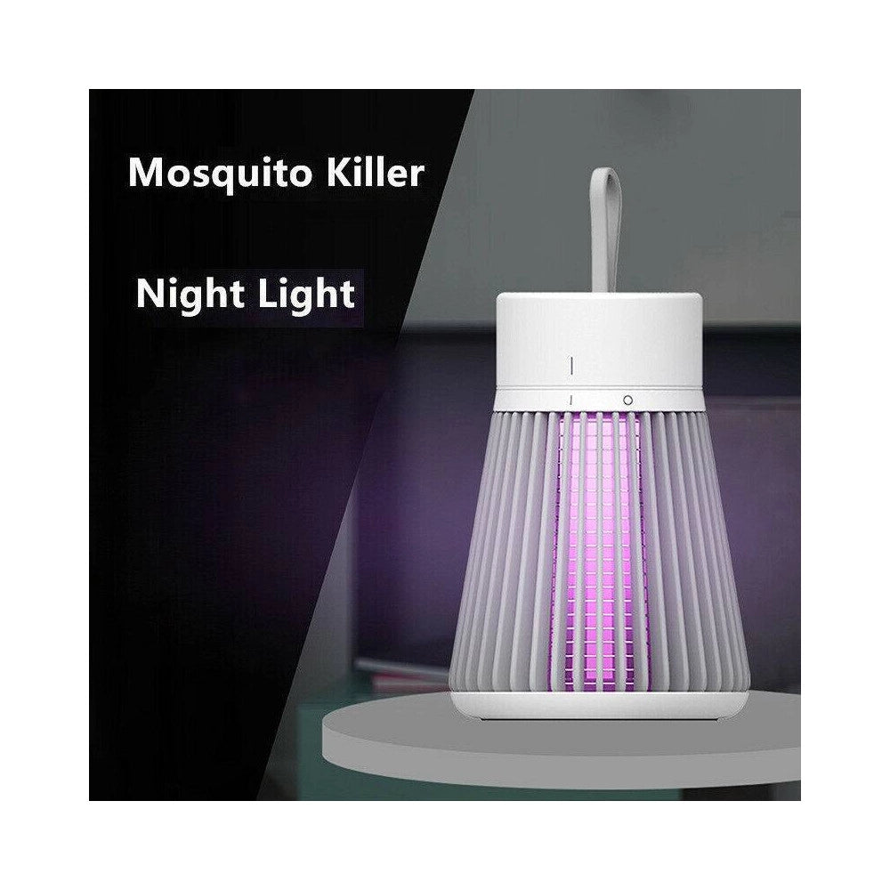 Trade Shop - Zanzariera Elettrica Led Repellente Da Campeggio Anti Zanzare Con Filo Usb -