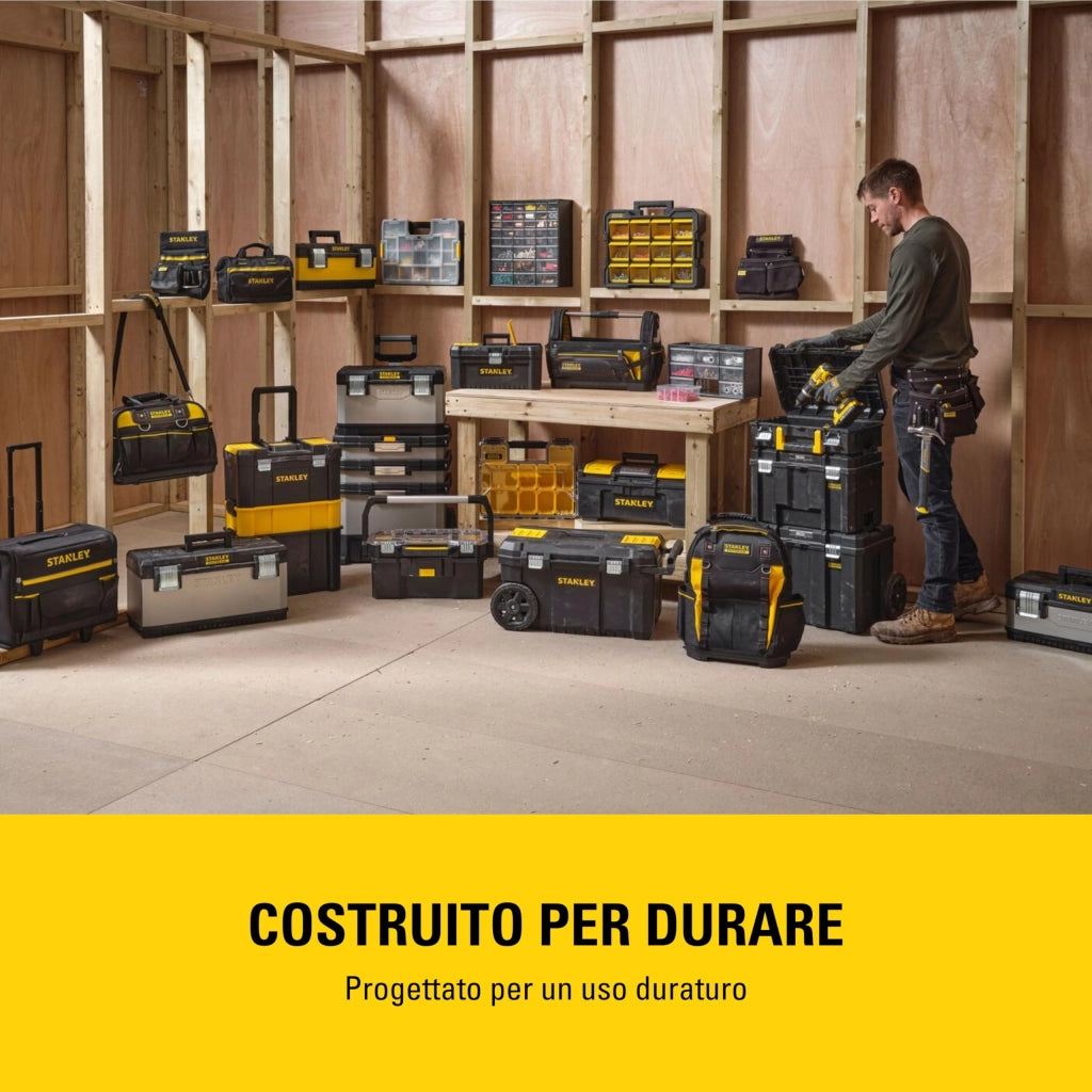 Cassettiera Porta Minuteria 30 Cassetti Stanley 36,5 x 15,3 x 22 cm